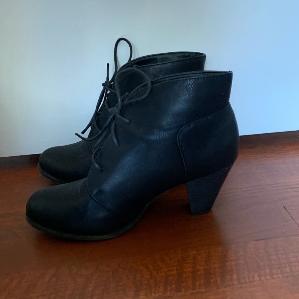 SOLD Black Booties